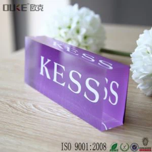 High Quality Clear Square khoom Acrylic thaiv Acrylic iav thaiv
