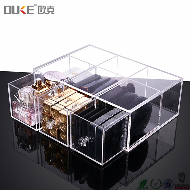 acrylic makeup organizer