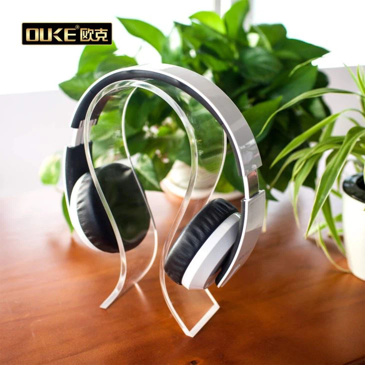 Clear Acrylic Headphone Stand