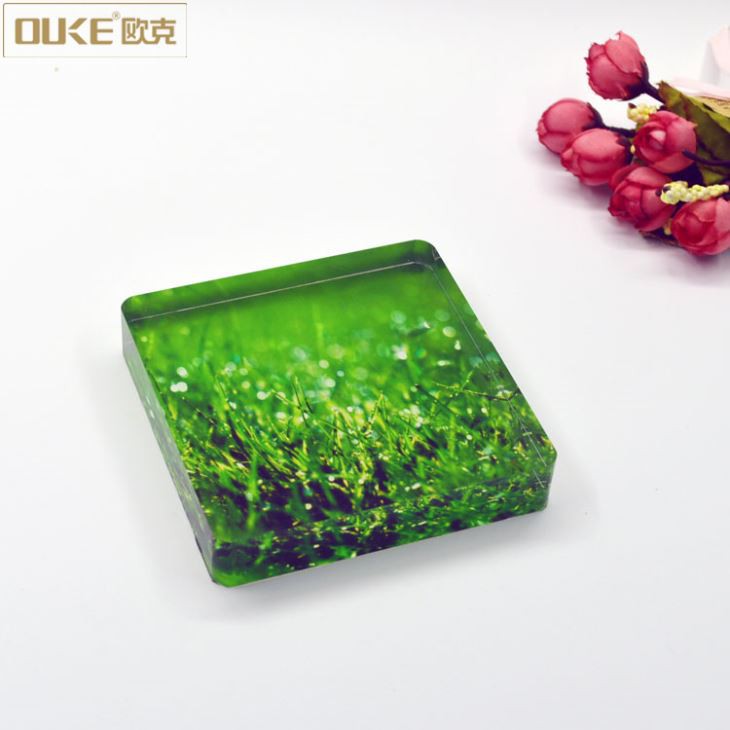 Hot Selling Colored Solid Acrylic Block Frame