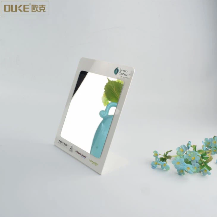 New Design White Desktop Acrylic Makeup Mirror