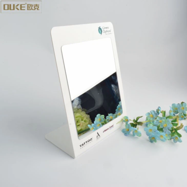 New Design White Desktop Acrylic Makeup Mirror