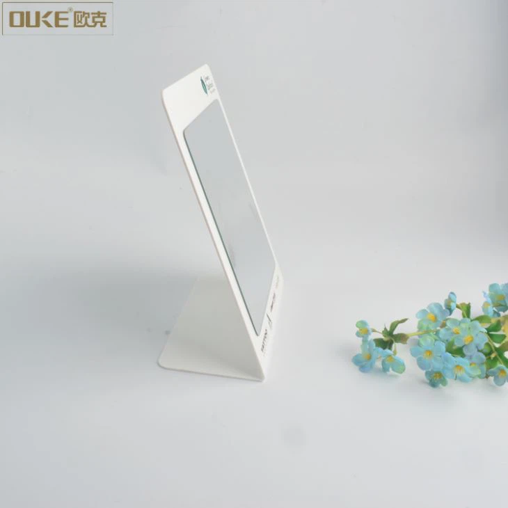 New Design White Desktop Acrylic Makeup Mirror
