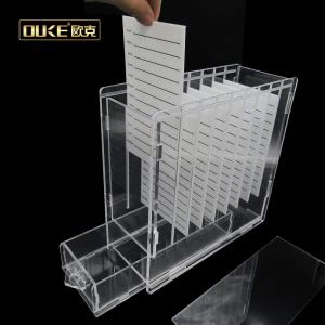 Acrylic Eyelash Extension Organizer Box Cov Zaub