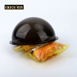 Ib nrab kheej Acrylic Yas Crafts Dome Npog