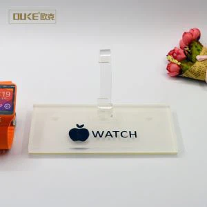 OEM Hoobkas Transparent Acrylic Saib Cov Muag Zaub