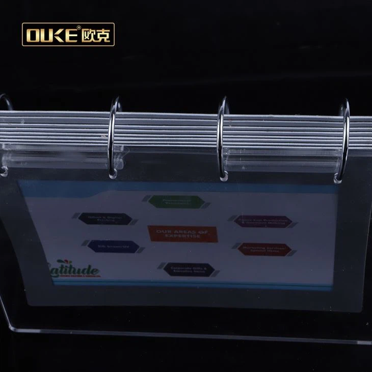 2020 Clear Acrylic Calendar Stand For V Shape