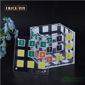 UV Luam Ntawv Acrylic Xim Zaub Box