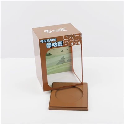 UV Print Acrylic Display Stand Showcase